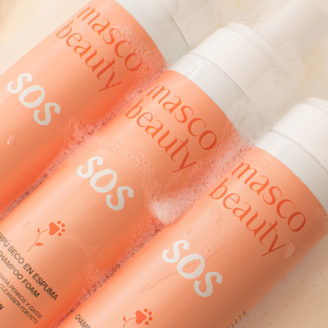 Champú seco en espuma