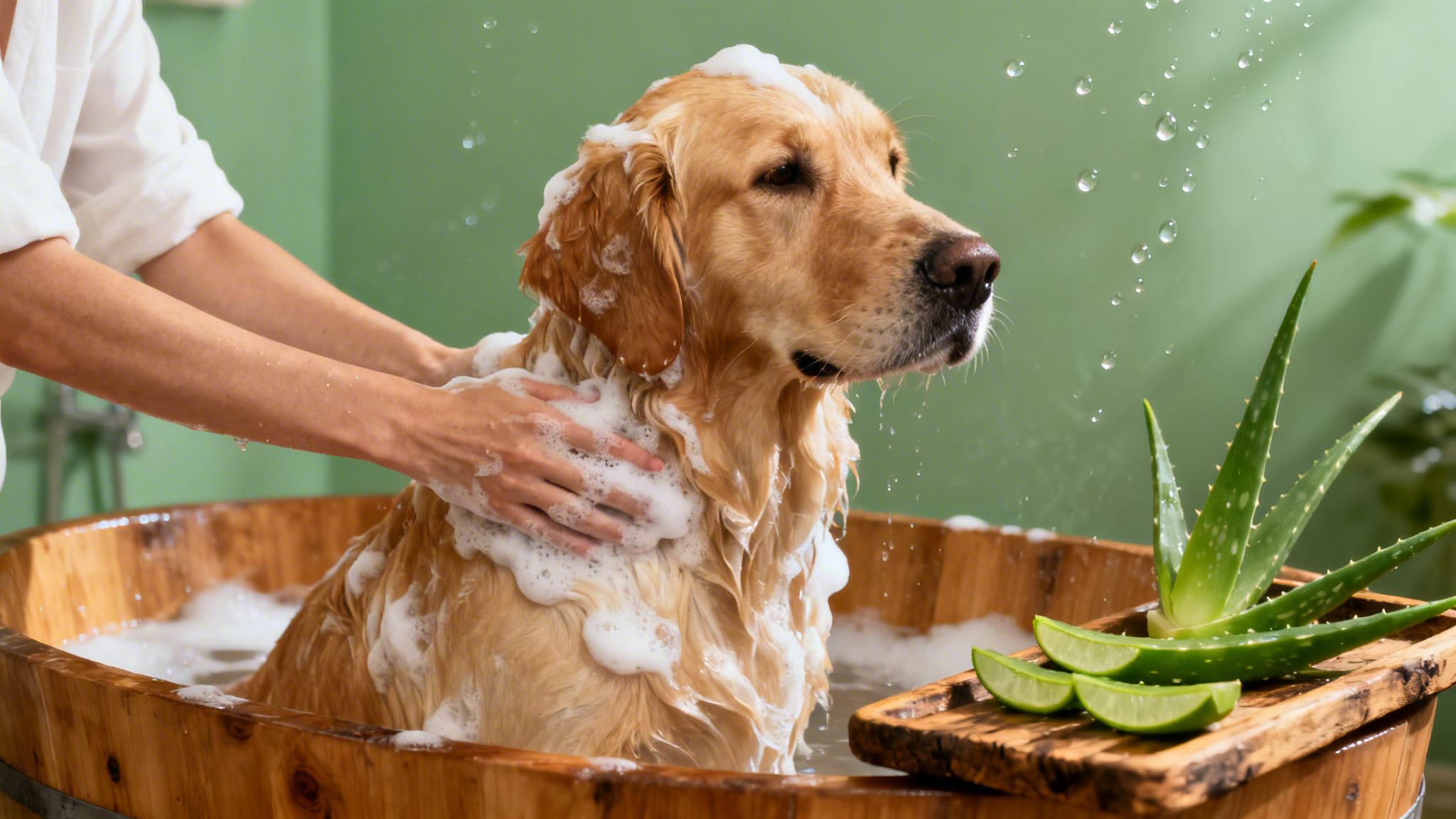 La guía definitiva del champú de aloe vera para una piel sana en perros