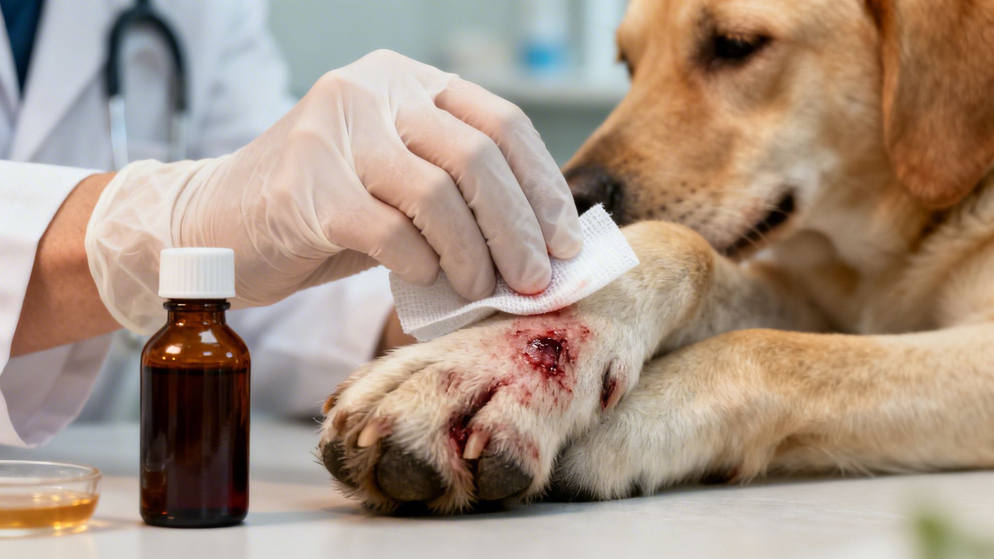 Guía: betadine en perros para heridas seguras y efectivas