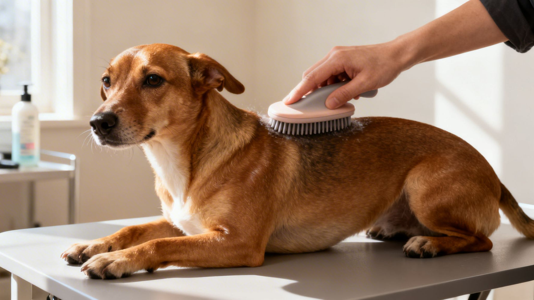 La guía definitiva del cepillo para perros de pelo corto y piel sensible