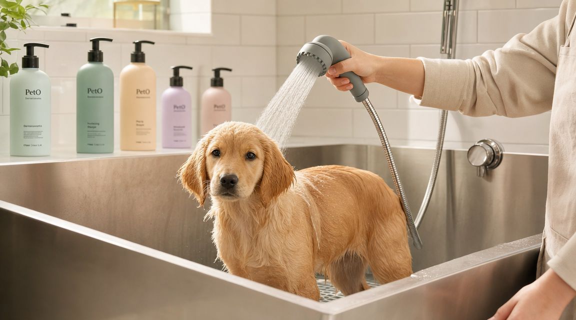Duchas para perros: guía para un baño seguro y sin estrés