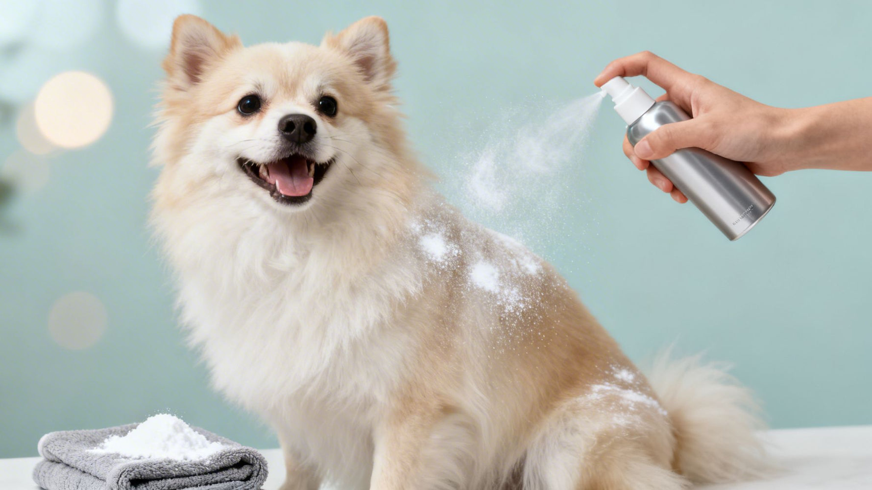 Champus en seco para perros: guía rápida para un baño sin estrés