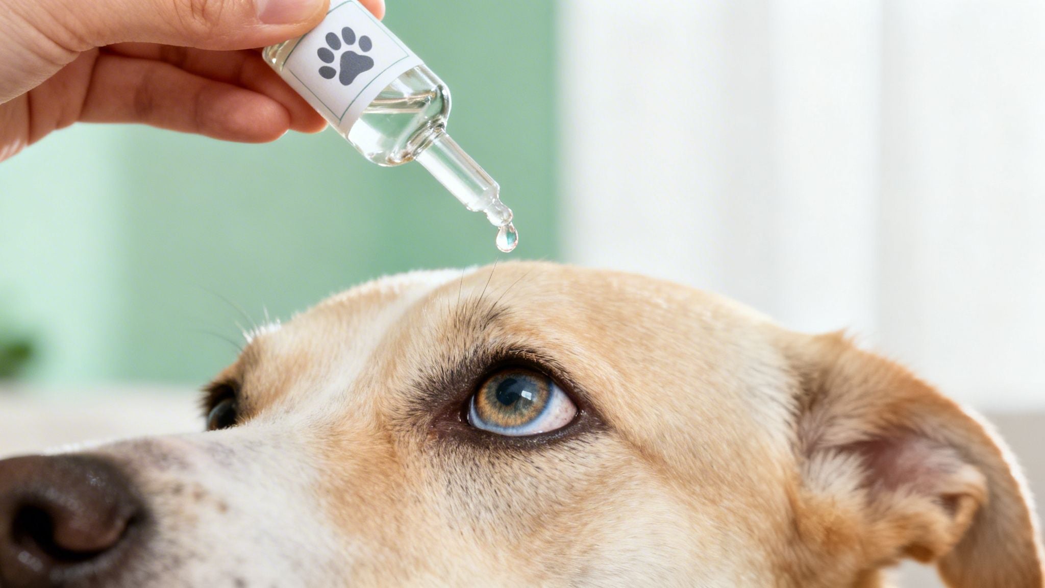 Colirio para perros: guía rápida para el ojo sano