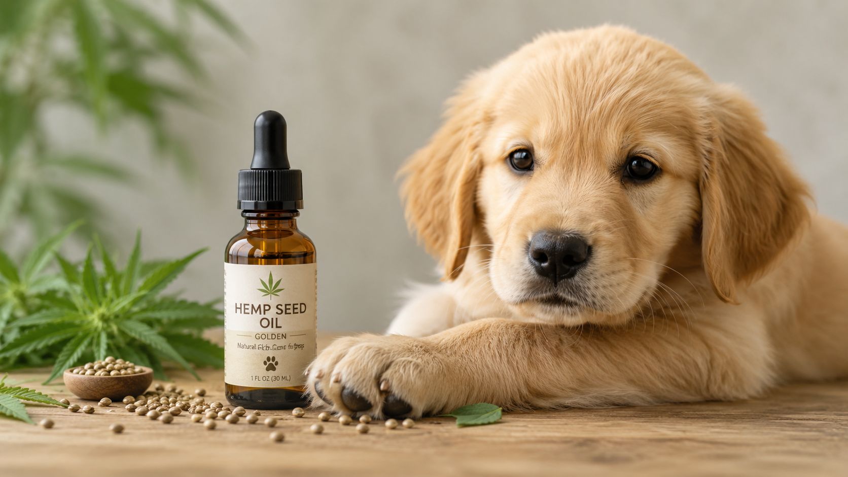 Aceite de semillas de cañamo: guía para la piel de tu perro