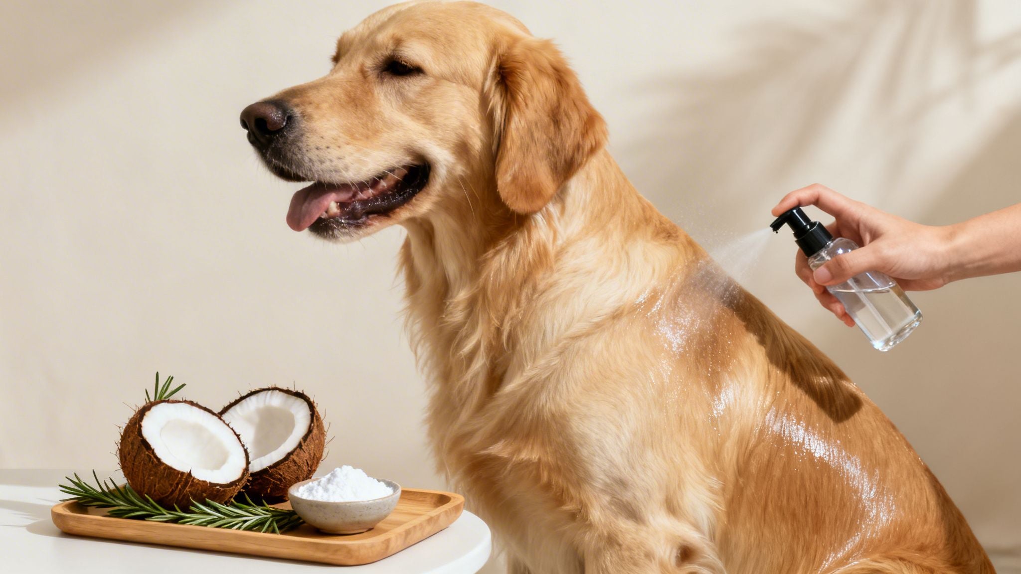 Desenredante casero para perros: solución rápida para pelaje suave