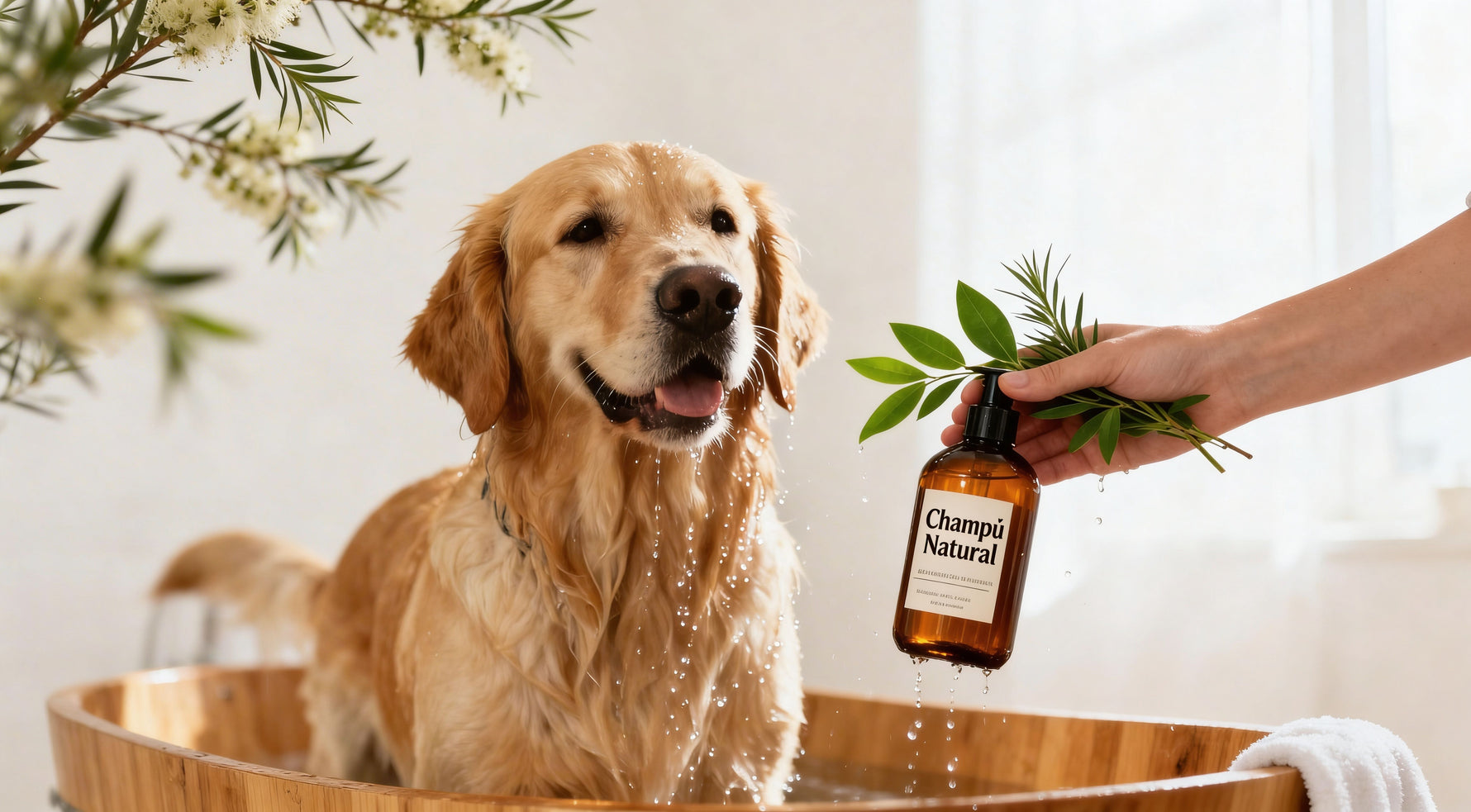 Champu arbol de te para perros: guía de uso y beneficios
