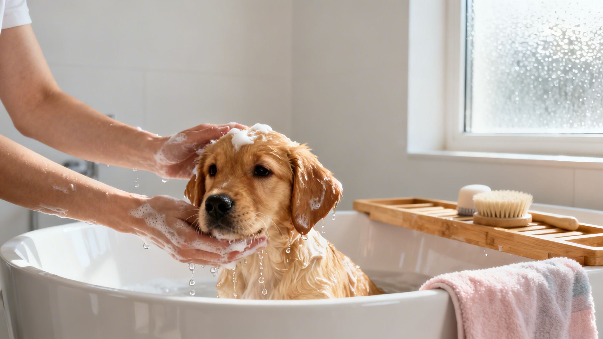 Guía práctica: cuando se puede bañar un cachorro sin riesgos