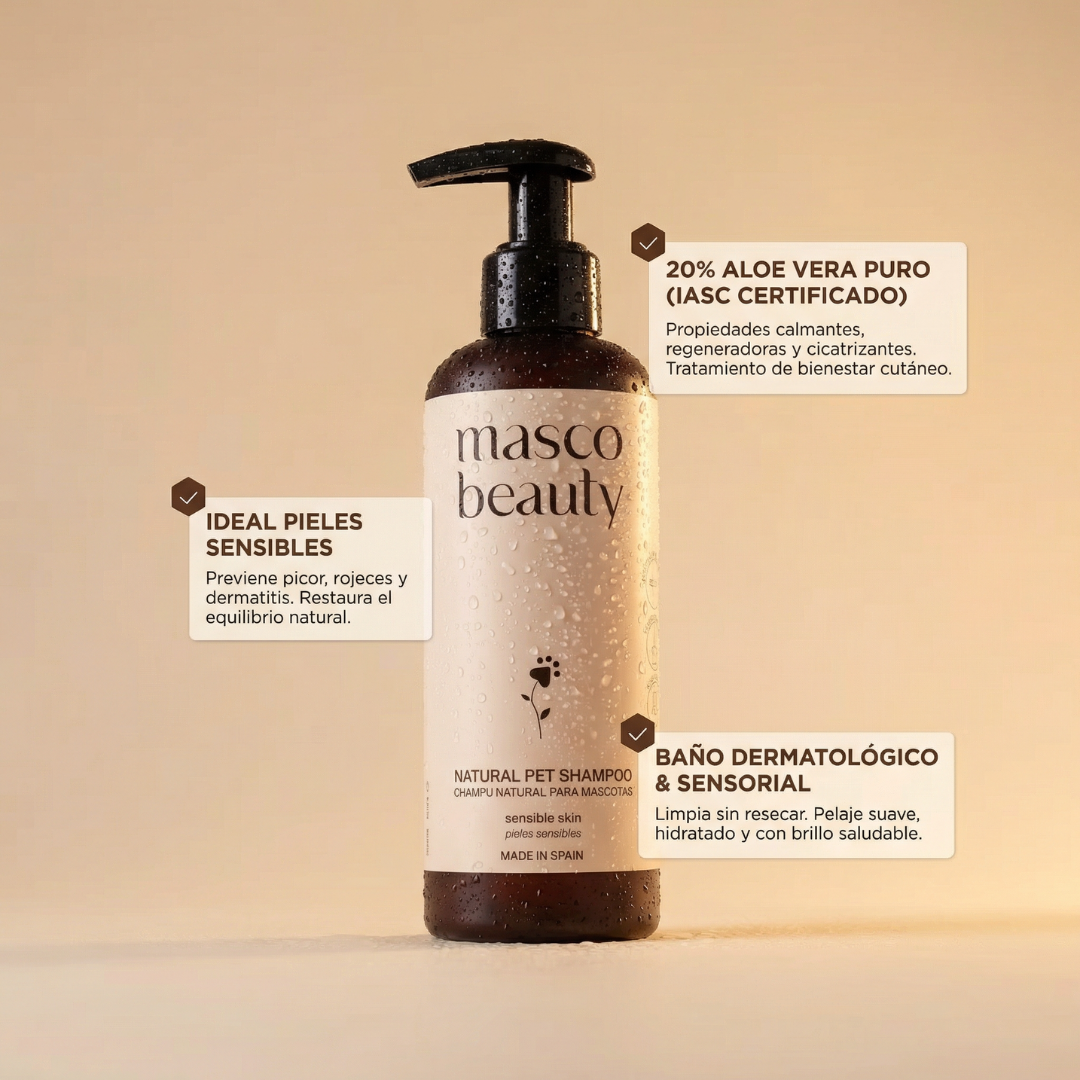 Champú Natural Purificante para Pieles Sensibles