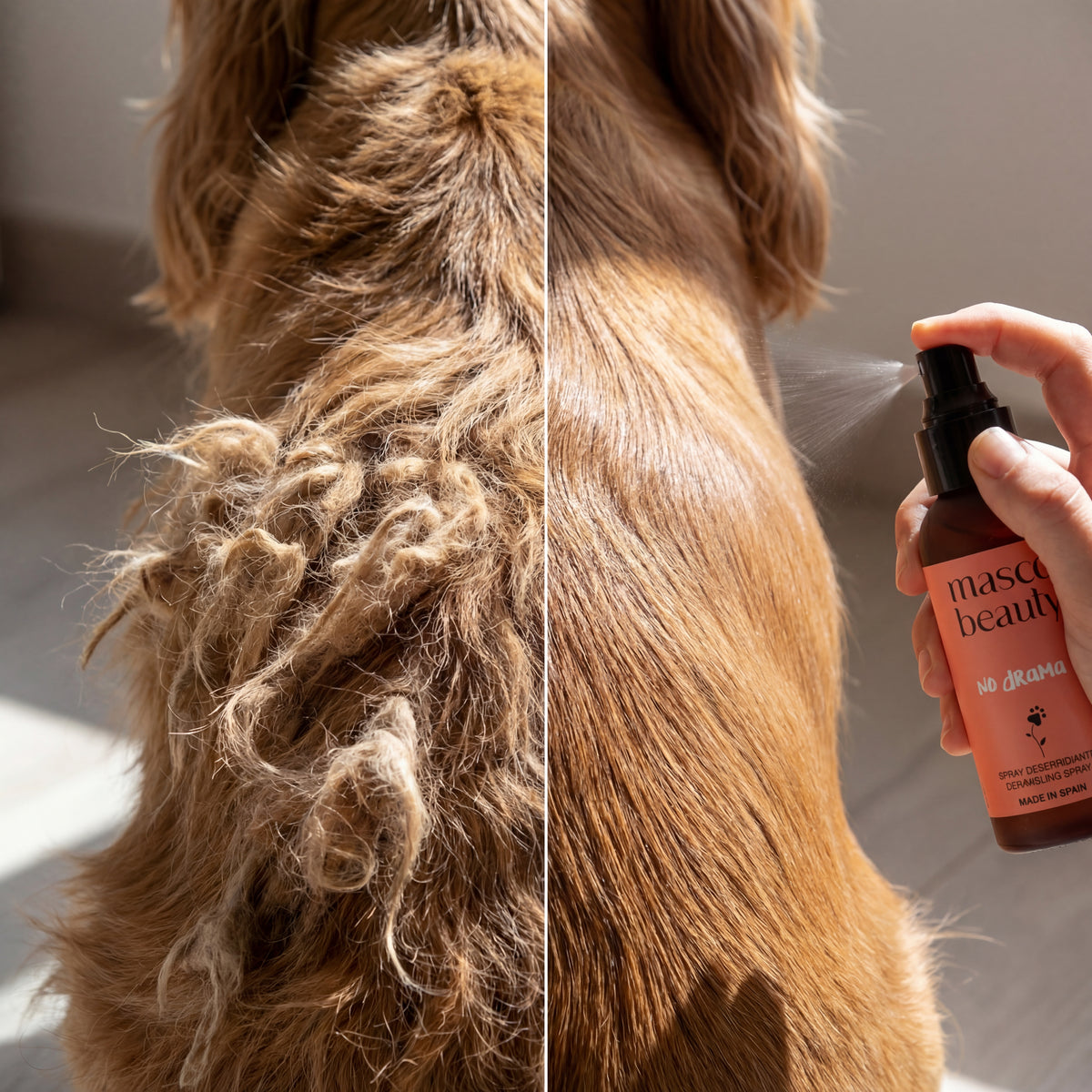 Rutina Desenredante sin Tirones para Perros